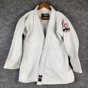 Fuji Kimono Jacket BJJ Gi Top White Martial Arts Jiu Jitsu Uniform Mens Size A2